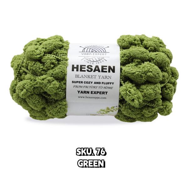 SUPER COZY HESAEN CHUNKY BLANKET YARN BALL YARN-(150G/28M)-A VARIETY OF COLORS AVAILABLE