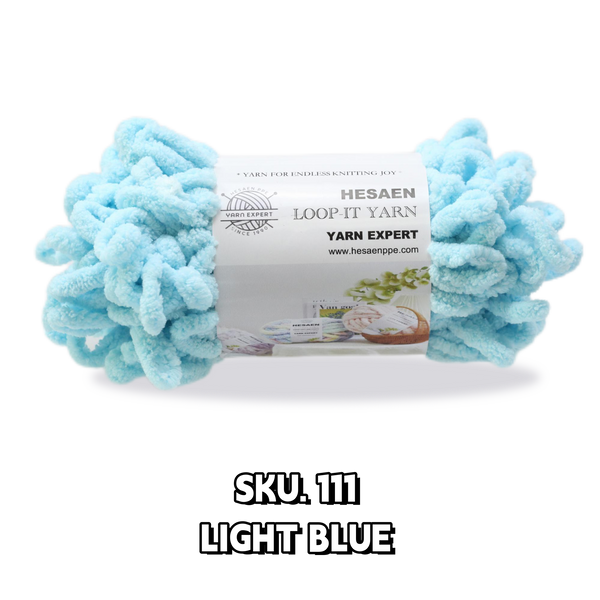 SUPER COZY HESAEN CHUNKY BLANKET YARN LOOP-IT YARN-(100G/3.5OZ)-A VARIETY OF COLORS AVAILABLE