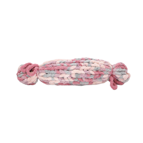 SUPER COZY HESAEN CHUNKY YARN PILLOW (CANDY PATTERN)